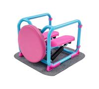 Stepper manuel multifonction avec siège, mini stepper de sport, pour la maison, l'appartement, le bureau, le salon, la chambre à coucher, la salle de sport 42 x 34,5 x 32 cm