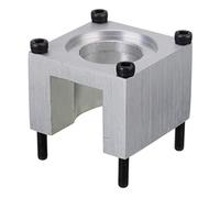 Stepper Motor Mount, 57 Stepping Support En Aluminium Moteur Support Titulaire avec 4 pcs Vis pour CNC Machine (Argent)