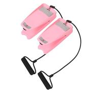Stepper pour Exercices Fitness À Domicile Stepper D'Entraînement Maison - Plateforme Anti-Dérapante avec Bandes Résistance, Brûleur Graisse Bras/Jambes 1500g