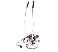 HMS Fitness Stepper Twist S3085 - Guidon et élastiques, poignées mobiles, antidérapant