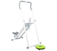 Stepper vertical antidérapant pliable et réglable, Climber fitness, Charge 150kg, 88*55*130cm, Blanc