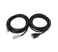 STEPPERONLINE AWG18 Câble d'extension pour moteur pas à pas Nema 34 Noir, 2,7 m (106"), compatible avec les moteurs pas à pas Nema 34, câble en cuivre, pour entraînement pas à pas en boucle fermée