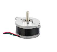 STEPPERONLINE Moteur pas-à-pas bipolaire Nema 14 0,9 deg rond 0,65 A 8 Ncm Φ36 x 19,5 mm pour imprimante 3D
