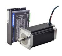 STEPPERONLINE Moteur pas à pas CNC à 1 seul axe Kit 3,0Nm Moteur pas à pas Nema 23 & entraînement de moteur pas-à-pas DM542T pour les imprimantes 3D/fraiseuses CNC