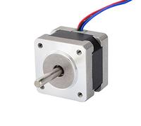 STEPPERONLINE Nema 14 Moteur pas à pas bipolaire 4 fils 0,9 deg 0,4 A 11 Ncm
