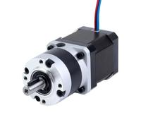 STEPPERONLINE Nema 17 Moteur pas à pas L = 40 mm 10:1 Engrenage planétaire | Série MG