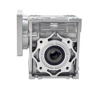 STEPPERONLINE Worm Gearbox NMRV040 Speed Reducer Input 14mm Output 18mm Gear Ratio 5:1 to 50:1 Suitable for Nema 34 electronic starter IDGTTLDF(Ratio 50 to 1)