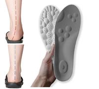 Steppers Insoles, Semelles orthopédiques, confortables, pour homme et femme, gris, taille 37 à 38