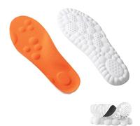 Steppes Semelles intérieures Stepprs Cloud pour homme et femme - Semelles souples et confortables pour toute la journée (orange, homme 12-13/femme 13-14)