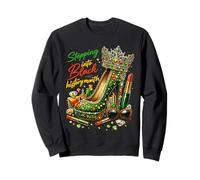 Stepping Into Black History Month Talons Hauts Filles Femmes Sweatshirt