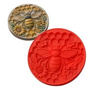 Stepping Stone Molds - Reusable Round Paver | Sunflower Pathway Tool