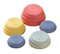 Stepping Stones for Kids, 5Pcs Balance Stepping Stones Coloré Interactif Parent-Enfant Stepping Stones Développement Jouets Préscolaires Jouets Sensoriels, Planches d'équilibre