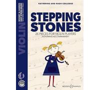 Stepping stones - with piano accompaniment - 26 pieces for violin players - recueil + enregistremen