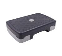 StepPlatform, Pilates Stepper, Aerobic Training Tool, Compact Equipment with Stable Base, Lightweight for Home Gym Studio Use, Fitness Gear for Adults Instructors Enthusiasts, Gray