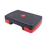 StepPlatform, Pilates Stepper, Aerobic Training Tool, Compact Equipment with Stable Base, Lightweight for Home Gym Studio Use, Fitness Gear for Adults Instructors Enthusiasts, Red