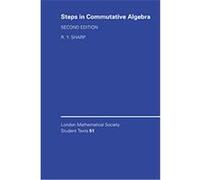 Steps in Commutative Algebra, London Mathematical Society Student Texts R.Y. Sharp (Auteur)