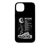 Steps to The Moon Science Fatigué Astronaute Space Coque pour iPhone 14 Plus