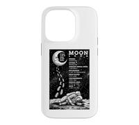 Steps to The Moon Science Fatigué Astronaute Space Coque pour iPhone 14 Pro