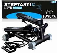 STEPTASTIX Side Stepper Swingstepper Fitness Vélo d'appartement Aérobic Appareil de fitness avec bandes d'entraînement