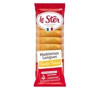 STER - Madeleines longues Natures LE | Onctueuses et savoureuses | Idéales pour le goûter | le paquet de 250 g | LOT DE 4