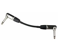 Stereo Droit Jack Cable Patch Coudé 15cm Neutrik 6.35mm (1/4'') Effets Guitare