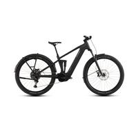 Vtt electrique tout suspendu cube stereo hybrid one22 pro 800 fe shimano 10v 800 wh bosch 100 nm 29 noir bleu night 2026