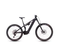 Vtt electrique tout suspendu cube stereo hybrid one77 hpc slx 800 shimano deore xt 12v 800 wh 29 27 5 noir blackline 2025