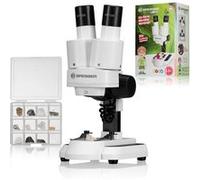 Stéréo microscope BRESSER JUNIOR 20x-50x double éclairage LED weiß G