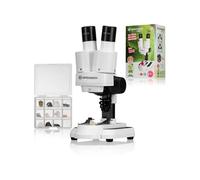 Stéréo microscope BRESSER JUNIOR 20x-50x double éclairage LED weiß G