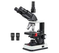 Stéréomicroscope, Microscope biologique trinoculaire à champ clair 40X-2500X avec microscope de laboratoire LED