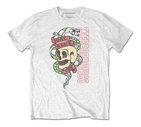 Stereophonics 'Have A Nice Day Snake' (White) T-Shirt (Large)