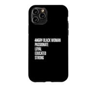 Stéréotypes de Femme Noire en colère Coque pour iPhone 11 Pro