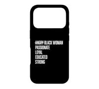 Stéréotypes de Femme Noire en colère Coque pour iPhone 17 Pro