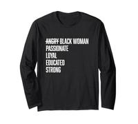 Stéréotypes de Femme Noire en colère Manche Longue