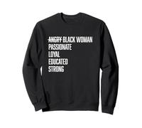 Stéréotypes de Femme Noire en colère Sweatshirt