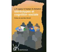 Stéréotypes et cognition sociale - Jacques-Philippe Leyens - Mardaga - Livre