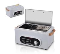 Stérilisateur 300 W pour instruments, stérilisateur à air chaud 230 °C, désinfectant avec minuterie réglable, petits stérilisateurs pour outils de manucure, outils cosmétiques, soins des pieds