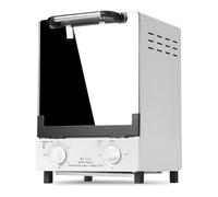 Stérilisateur à air chaud - 12 l - Double chauffage - Stérilisateur de nettoyage à haute température - En métal - Pour ciseaux, bouteilles, jouets, serviettes, équipement de salon