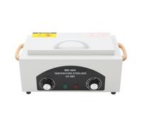 Stérilisateur à air chaud 2 L 300 W avec minuterie 0-60 min et 50-220 °C - Désinfectant pour ciseaux, pinces et outils de manucure - Pour salon de manucure, salon de coiffure et maison