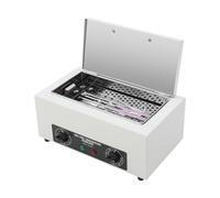 Stérilisateur à air chaud 300 W 50-220 ℃ avec minuterie 0-60 min, 2 l, stérilisateur haute température pour les ongles, les outils de coiffure et de beauté, appareil de table pour salon de beauté et