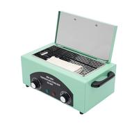 Stérilisateur à air chaud 300 W, 50-220 °C, stérilisateur à haute température avec minuterie de 0 à 60 minutes, petits stérilisateurs pour outils d'ongles, outils de beauté, outils de coiffure (vert)