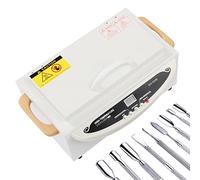 Stérilisateur à air chaud 500 W, stérilisateur 250 ℃ avec poignée, pour soin des ongles et des pieds, minuteur 0-90 minutes