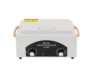 Stérilisateur à air chaud, chaleur sèche haute température, 300 W, désinfectant pour outils jusqu'à 220 °C, minuterie, petits stérilisateurs, pour coiffure, cosmétique, beauté, outils de manucure