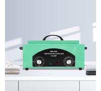 Stérilisateur à air chaud, stérilisateur à chaleur sèche, stérilisateur pour outils à ongles avec minuterie, vert