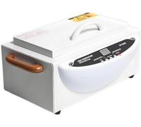 Stérilisateur à Chaleur Sèche pour Outils de Manucure et Métalliques, Boîtier de Nettoyage Professionnel en Acier Inoxydable pour Salon, Barbier, Clinique avec Minuterie et Arrêt Automatique