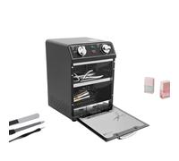 Stérilisateur à haute température - 600 W, 8 L, max. 220 °C, avec contrôle de la température et minuterie pour outils d'ongles, outils de beauté, outils de coiffure, salon de beauté