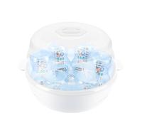 Stérilisateur à vapeur pour micro-ondes - PP ABS 22,5 x 22 x 17,5 cm 600 g | Boîte de nettoyage domestique résistante aux hautes températures | Stérilisateur de biberon pour tire-lait Accessoires