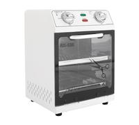Stérilisateur autoclave de grande capacité de 8 l pour instruments - Désinfectant à haute température - Stérilisateur à chaleur sèche avec plateau - Pour manucure, dentaires et coiffures (blanc)