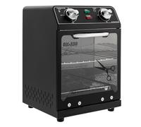 Stérilisateur autoclave de grande capacité de 8 l pour instruments - Désinfectant à haute température - Stérilisateur à chaleur sèche avec plateau - Pour manucure, dentaires et coiffeurs (noir)