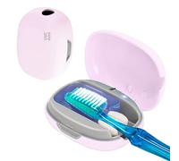 Stérilisateur Brosse a dent UV Portatif - Porte Brosse a dent désinfectant Rechargeable USB - Désinfectant Brosse a dent Voyage, Maison et Bureau